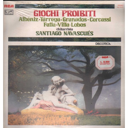 Santiago Navascues LP Vinile Giochi Proibiti / RCA – VL71117 Sigillato