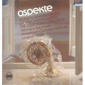 Mozart, Baumann, Hager LP Vinile Die Vier Hornkonzerte / TELDEC – 643320AH Nuovo Mozart, Baumann, Hager LP Vinile Die Vier Hornkonzerte / TELDEC – 643320AH Nuovo