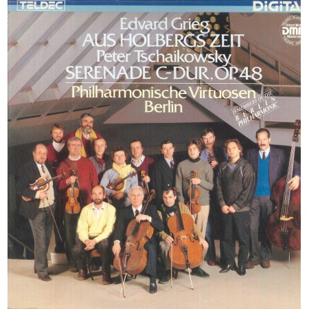 Grieg, Tchaikovsky LP Vinile Aus Holbergs Zeit / Serenade C-Dur, Op. 48 Nuovo