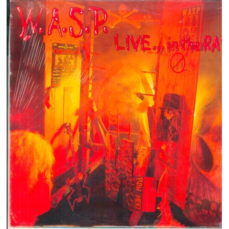 W.A.S.P. (WASP) ‎Lp Vinile Live In The Raw / EMI 64 7480531 Sigillato