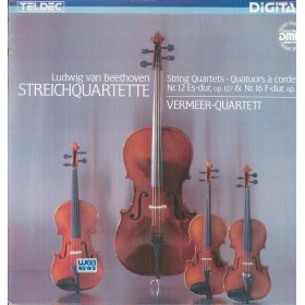 Beethoven, Vermeer Quartet LP Vinile Streichquartett Nr. 12 Es-Dur, Op. 127, Nr. 16 F-Dur, Op. 135 Beethoven, Vermeer Quartet LP Vinile Streichquartett Nr. 12 Es-Dur, Op. 127, Nr. 16 F-Dur, Op. 135