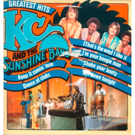 KC & The Sunshine Band Lp Vinile Greatest Hits / BR Music ‎BRLP 53 Nuovo