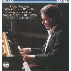 Schubert, Beethoven, Katsaris LP Vinile Sonate B-Dur, D960, AS-Dur, OP. 26 Nuovo Schubert, Beethoven, Katsaris LP Vinile Sonate B-Dur, D960, AS-Dur, OP. 26 Nuovo