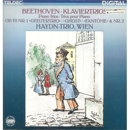 Beethoven, Haydn Trio LP Vinile Klaviertrios Op.70 N 1 Geistertrio, Ghost, Fantome N 2 Nuovo