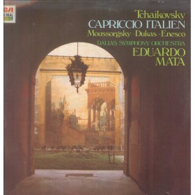 Tchaikovsky, Moussorgsky, Dukas, Enescu LP Vinile Capriccio Italien Sigillato Tchaikovsky, Moussorgsky, Dukas, Enescu LP Vinile Capriccio Italien Sigillato