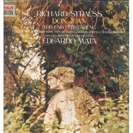 Mata, Strauss LP Vinile Don Juan Tod Und Verklarung / RCA ‎– GL84353 Sigillato