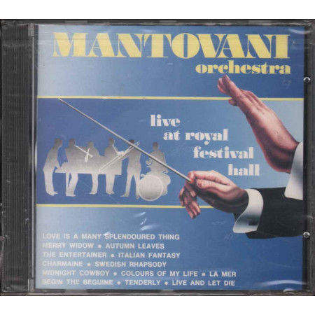 Mantovani Orchestra CD Live At Royal Festival Hall Nuovo Sigillato CDOR8975