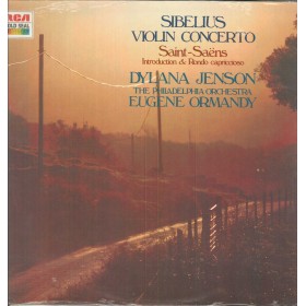 Sibelius, Saint-Saens, Jenson LP Vinile Violin Concerto / Rondo Cappricioso Sigillato Sibelius, Saint-Saens, Jenson LP Vinile Violin Concerto / Rondo Cappricioso Sigillato