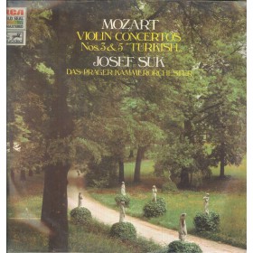 Mozart, Suk LP Vinile Violin Concertos Nos. 3, 5 Turkish / RCA – GL71084 Sigillato Mozart, Suk LP Vinile Violin Concertos Nos. 3, 5 Turkish / RCA – GL71084 Sigillato