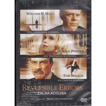 Reversible Errors - Falsa Accusa DVD Mike Robe / Sigillato 8016207732523