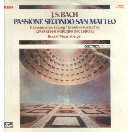 J. S. Bach ‎‎‎‎LP Vinile Passione Secondo San Matteo / RCA ‎– VL71234 Sigillato