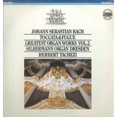 Bach, Tachezi ‎LP Vinile Toccata E Fugue Greatest Organ Works / 643191AZ Nuovo