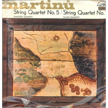 Martinu, Janácek, Vlach Quartet ‎LP Vinile String Quartet No. 5, No. 7 / SUA10424 Sigillato