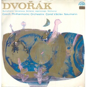 Dvorak, Neumann LP Vinile Symphonic Variations, Scherzo Capriccioso, Notturno Sigillato Dvorak, Neumann LP Vinile Symphonic Variations, Scherzo Capriccioso, Notturno Sigillato