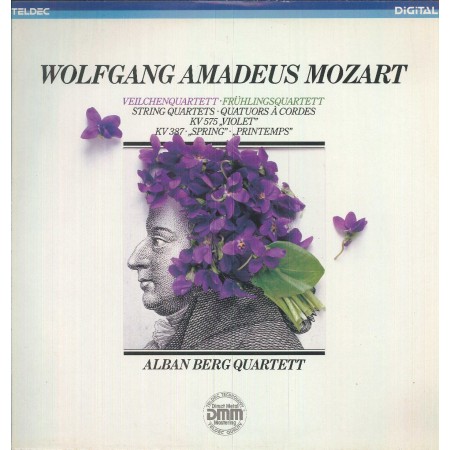 Mozart, Berg Quartett LP Vinile Veilchenquartett - Fruhlingsquartett / 643122AZ Nuovo