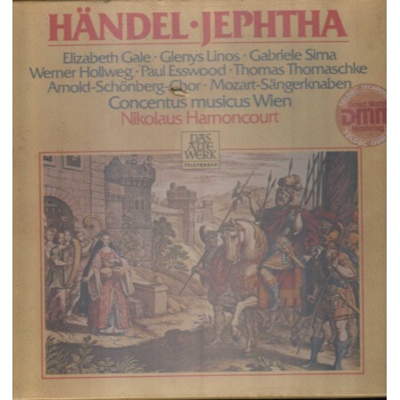 Handel, Harnoncourt ‎LP Vinile Jephtha / Telefunken ‎– 635499GK Sigillato