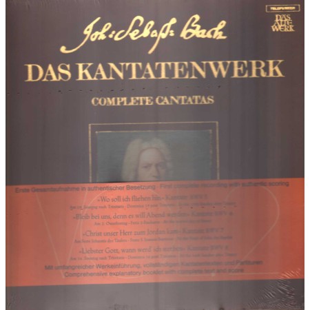 Bach ‎LP Vinile Kantatenwerk, Complete Cantatas, BWV 5-8 Vol. 2 / SKW212 Sigillato
