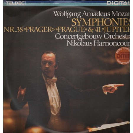 Mozart, Harnoncourt‎ LP Vinile Symphonies Nr. 38 Prager / Prague 41 Jupiter / 648219DX