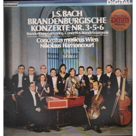 Bach, Harnoncourt LP Vinile Bach Brandenburgische Konzerte Nr. 3•5•6 / 642840AZ Nuovo Bach, Harnoncourt LP Vinile Bach Brandenburgische Konzerte Nr. 3•5•6 / 642840AZ Nuovo