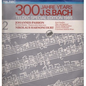 Bach, Harnoncourt LP Vinile Johannes-Passion / TELDEC – 648232DM Nuovo Bach, Harnoncourt LP Vinile Johannes-Passion / TELDEC – 648232DM Nuovo