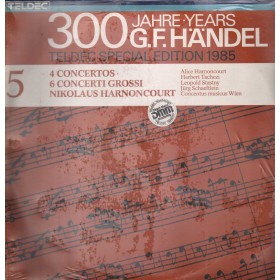 Handel, Harnoncourt LP Vinile 4 Concertos - 6 Concerti Grossi / TELDEC – 648225DM Sigillato Handel, Harnoncourt LP Vinile 4 Concertos - 6 Concerti Grossi / TELDEC – 648225DM Sigillato