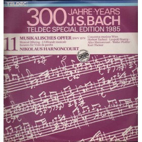 Bach, Harnoncourt LP Vinile Musikalisches Opfer BWV 1079 / TELDEC – 648241DM Nuovo Bach, Harnoncourt LP Vinile Musikalisches Opfer BWV 1079 / TELDEC – 648241DM Nuovo