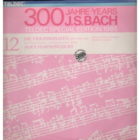 Bach, Harnoncourt, Tachezi LP Vinile Die Violinsonaten / TELDEC – 648242DM Nuovo Bach, Harnoncourt, Tachezi LP Vinile Die Violinsonaten / TELDEC – 648242DM Nuovo