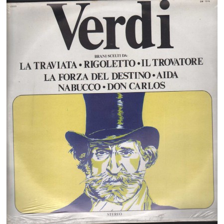Giuseppe Verdi LP Vinile Omonimo, Same / Joker – SM1274 Sigillato