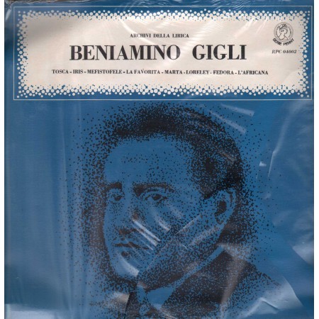 Beniamino Gigli LP Vinile I Grandi Tenori / Penny  – RPC04002 Sigillato