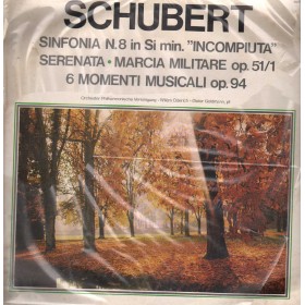 Schubert, Oderich, Goldmann LP Vinile Sinfonia N.8 In Si Min. Incompiuta / Joker – SM1251 Sigillato Schubert, Oderich, Goldmann LP Vinile Sinfonia N.8 In Si Min. Incompiuta / Joker – SM1251 Sigillato