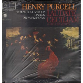 Purcell, Pro Cantione Antiqua LP Vinile Laudate Ceciliam E Secular Motets Sigillato Purcell, Pro Cantione Antiqua LP Vinile Laudate Ceciliam E Secular Motets Sigillato