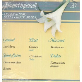 Saens, Gounod, Massenet, Chabrier, Bizet, Dukas LP Vinile Incontri Musicali 20 Sigillato Saens, Gounod, Massenet, Chabrier, Bizet, Dukas LP Vinile Incontri Musicali 20 Sigillato