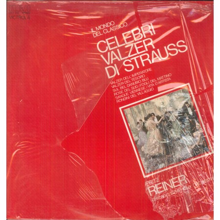 Fritz Reiner LP Vinile Celebri Valzer Di Strauss / RCA – MCV603 Sigillato