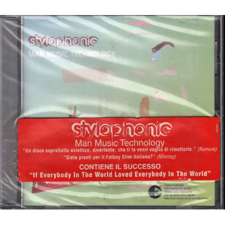Stylophonic  CD Man Music Technology Nuovo Sigillato 0724358209525