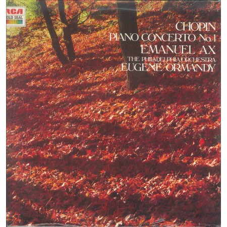 Chopin, Ax, Ormandy LP Vinile Piano Concerto No. 1 In E Minor, Op. 11 / GL85317 Sigillato