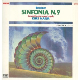 Bruckner, Masur LP Vinile Symphonie No. 9 / RCA Gold Seal – VL71231 Sigillato Bruckner, Masur LP Vinile Symphonie No. 9 / RCA Gold Seal – VL71231 Sigillato