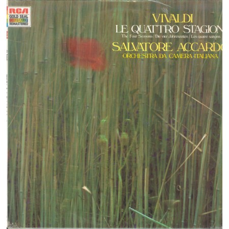 Antonio Vivaldi ‎LP Vinile Le Quattro Stagioni / RCA Gold Seal ‎– GL71215 Sigillato