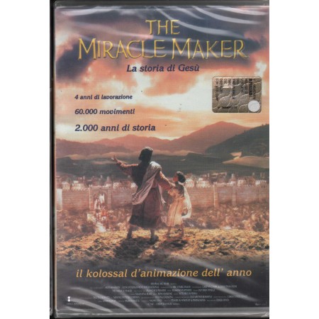 The Miracle Maker - La Storia Di Gesu' DVD Derek Hayes / Sigillato 8024607002610