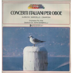 Albinoni, Marcello, Cimarosa LP Vinile Concerti Italiani Per Oboe / OCL16027 Sigillato Albinoni, Marcello, Cimarosa LP Vinile Concerti Italiani Per Oboe / OCL16027 Sigillato
