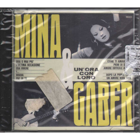 Mina & Gaber - CD Un'Ora Con Loro Nuovo Sigillato 3259130023626