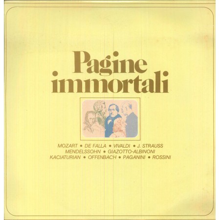 Various ‎LP Vinile Pagine Immortali / Orizzonte ‎– OCL16049 Sigillato