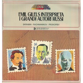 Emil Gilels LP Vinile Gilels Interpreta I Grandi Autori / OCL16199 Sigillato Emil Gilels LP Vinile Gilels Interpreta I Grandi Autori / OCL16199 Sigillato