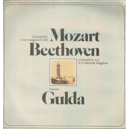 Mozart, Beethoven, Gulda LP Vinile Concerto In Sol Maggiore K.453 - In Si Bemolle Maggiore / OCL16032