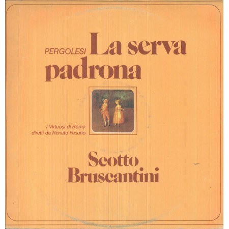 Pergolesi, Scotto, Bruscantini LP Vinile La Serva Padrona / Ricordi – OCL16033 Nuovo