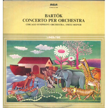 Bartók, Reiner LP Vinile Concerto Per Orchestra / RCA ‎– GL12909 Nuovo