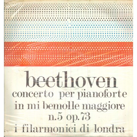 Beethoven, Filarmonici Di Londra LP Vinile Concerto Per Piano Mi Bemolle / SFRAL122