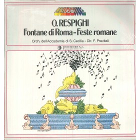 Respighi, Accademia S. Cecilia LP Vinile Fontane Di Roma - Feste Romane / OCL16089 Respighi, Accademia S. Cecilia LP Vinile Fontane Di Roma - Feste Romane / OCL16089