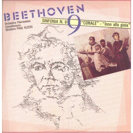 Beethoven, Klecki LP Vinile Sinfonia N. 9 Corale, Inno Alla Gioia / OCL16318 Nuovo
