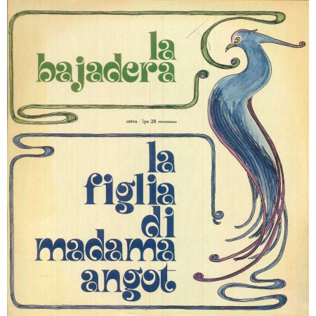 Various LP Vinile La Bajadera / La Figlia Di Madama Angot / Cetra – LPS28 Nuovo