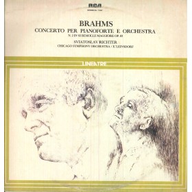 Richter, Brahms LP Vinile Concerto Per Piano E Orchestra In Si Bemolle Magg. / GL11267 Richter, Brahms LP Vinile Concerto Per Piano E Orchestra In Si Bemolle Magg. / GL11267